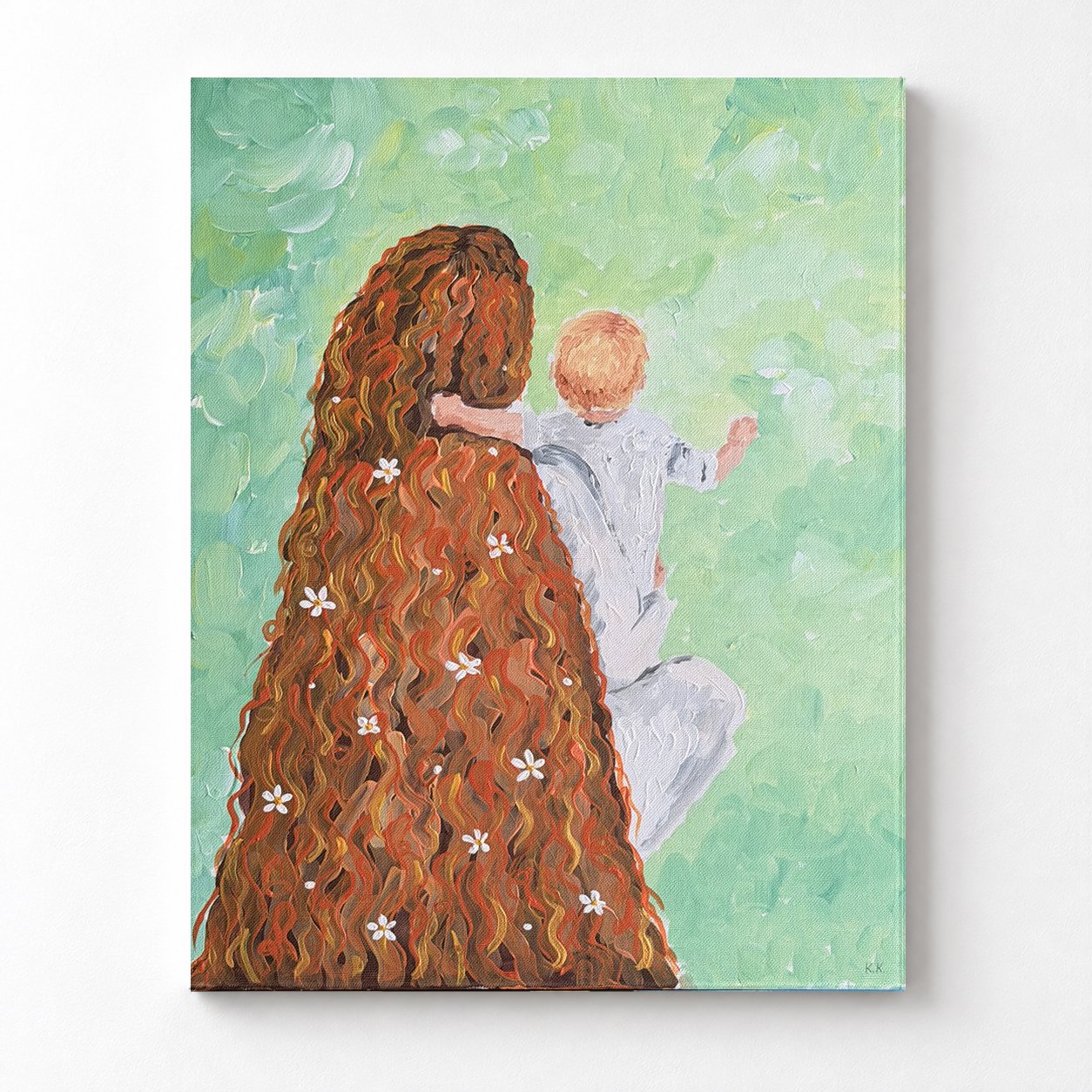 Mother and son